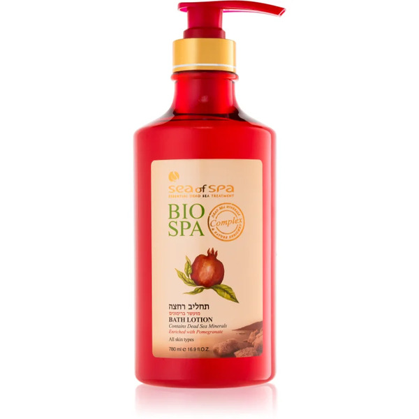  Sea Of Spa Bio Spa Pomegranate Shower And Bath Cream With Dead Sea Minerals With Aroma Pomegranate 780 Ml 