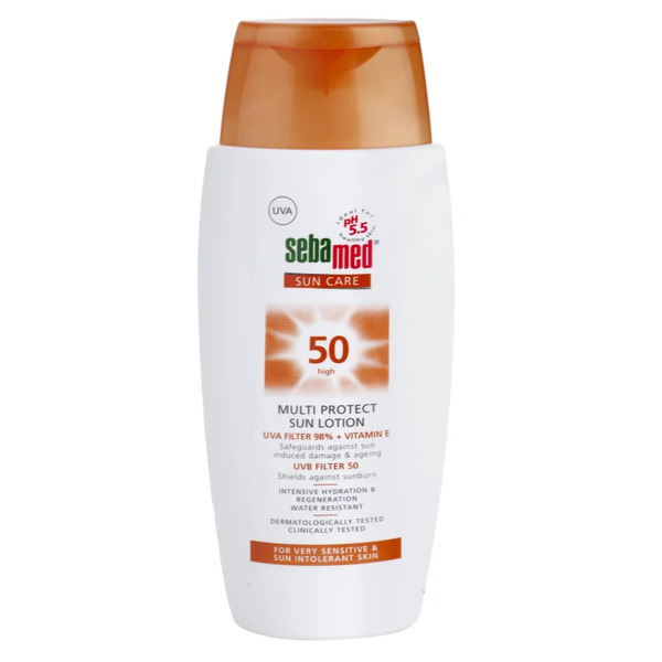  Sebamed Sun Care Multi Protect Sunscreen Lotion Spf 50 150 Ml 