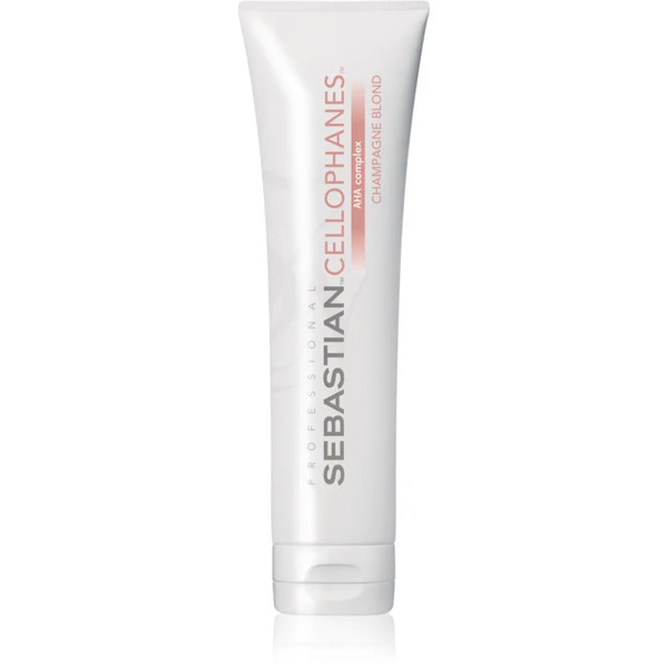  Sebastian Professional Cellophanes Shine Restorer Mask For Coloured Hair Shade Champagne Blond 300 Ml 