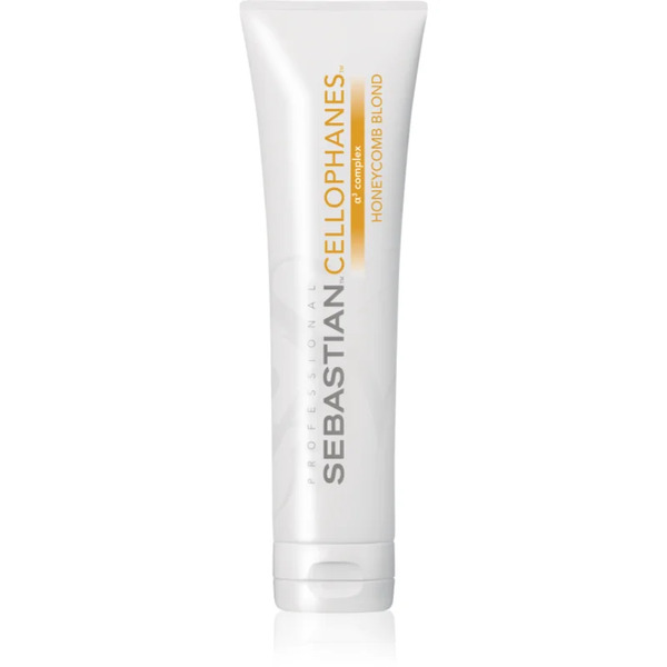  Sebastian Professional Cellophanes Shine Restorer Mask For Coloured Hair Shade Honeycomb Blond 300 Ml 