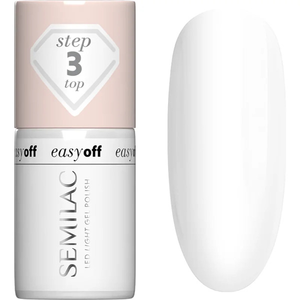  Semilac Easy Off Step 3 Gel Top Coat 7 Ml 