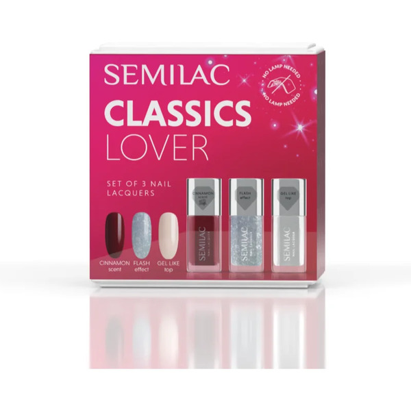  Semilac Set Classics Lover Nail Polish Set 