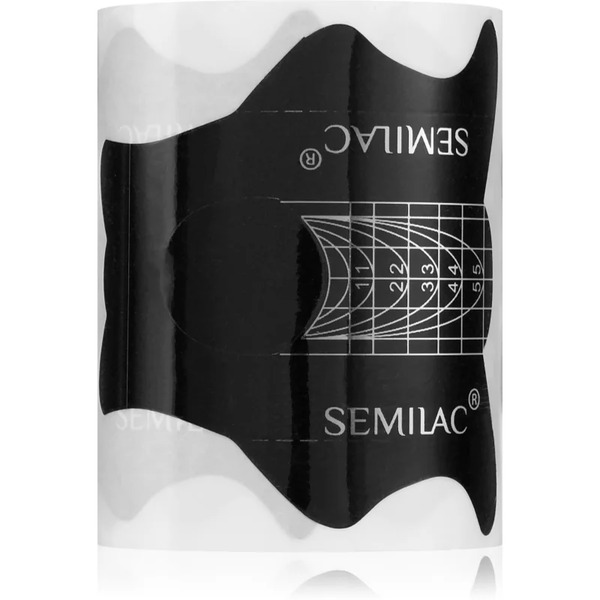  Semilac Shaper Slim Nail Forms Stencils For Nails 100 Pc 