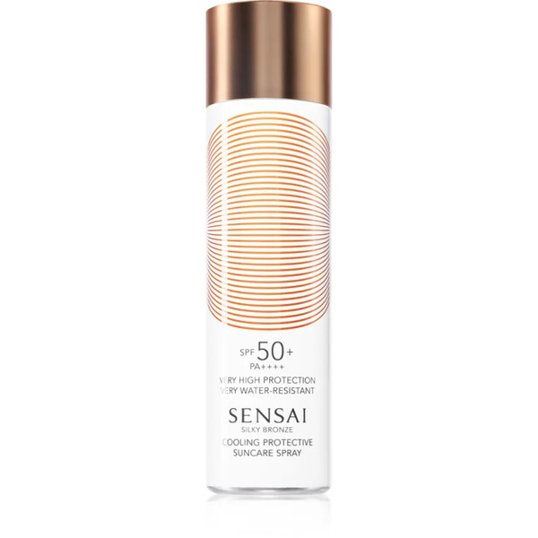  Sensai Silky Bronze Cooling Protective Suncare Spray Protective Sunscreen Spray Spf 50+ Pa ++++ 150 Ml 