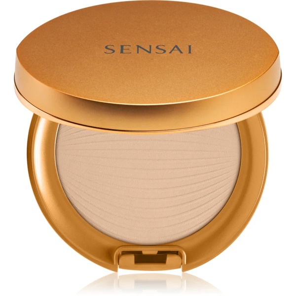  Sensai Silky Bronze Natural Veil Compact Compact Powder Foundation To Brighten And Smooth The Skin Shade Sc01 Light 8,5 G 