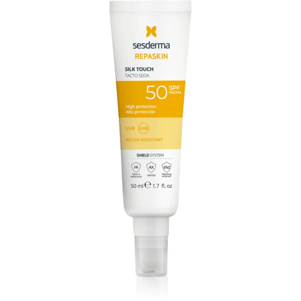  Sesderma Repaskin Silk Touch Facial Sunscreen Spf 50 50 Ml 