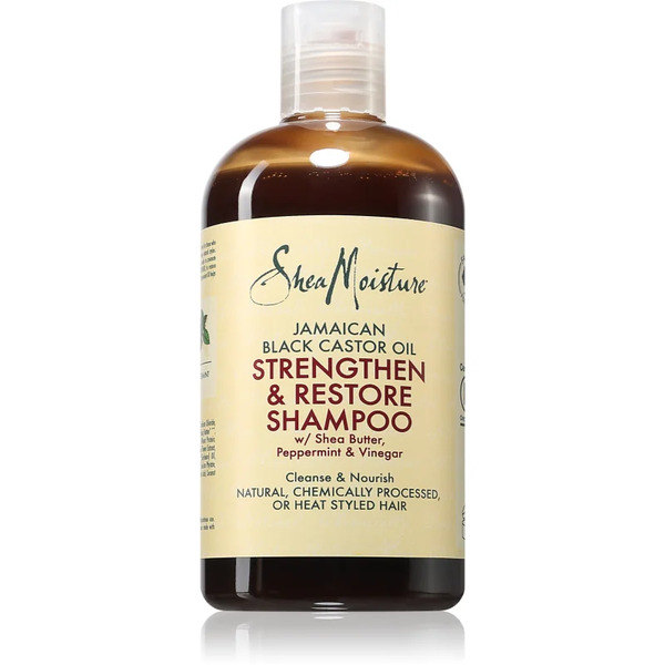  Shea Moisture Jamaican Black Castor Oil Strengthen & Restore Purifying Shampoo For Damaged And Colour-treated Hair 384 Ml 