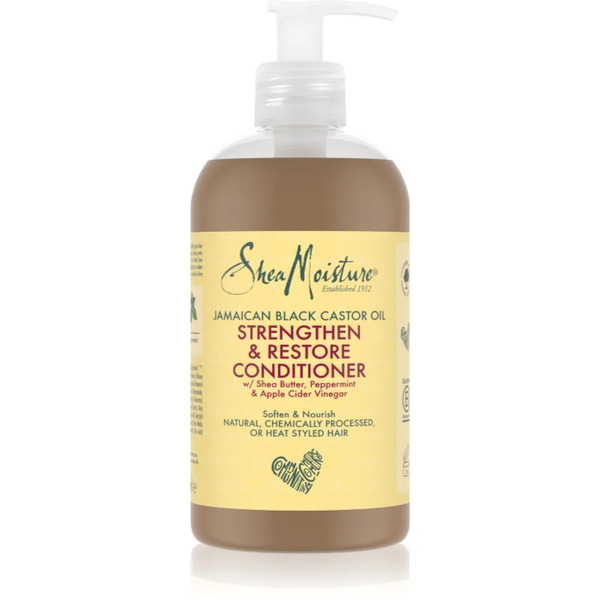  Shea Moisture Jamaican Black Castor Oil Strengthen & Restore Reconstructing Strengthening Conditioner For Stressed Hair And Scalp 384 Ml 