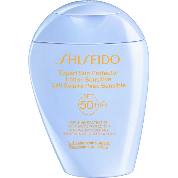  Shiseido Expert Sun Protector Lotion Sensitive Spf50+ Protective Milk For Sensitive Skin Spf 50+ 150 Ml 
