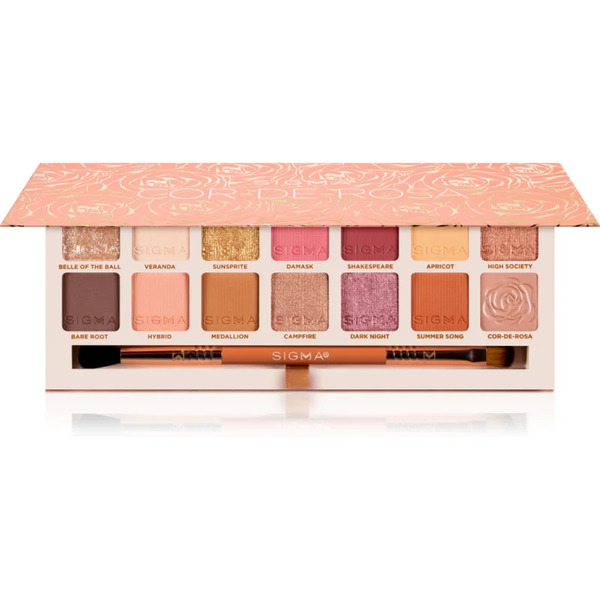  Sigma Beauty Cor-de-rosa Eyeshadow Palette Eyeshadow Palette With Brush 16.24 G 
