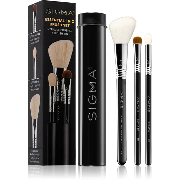  Sigma Beauty Essential Mini Brush Set For The Face 