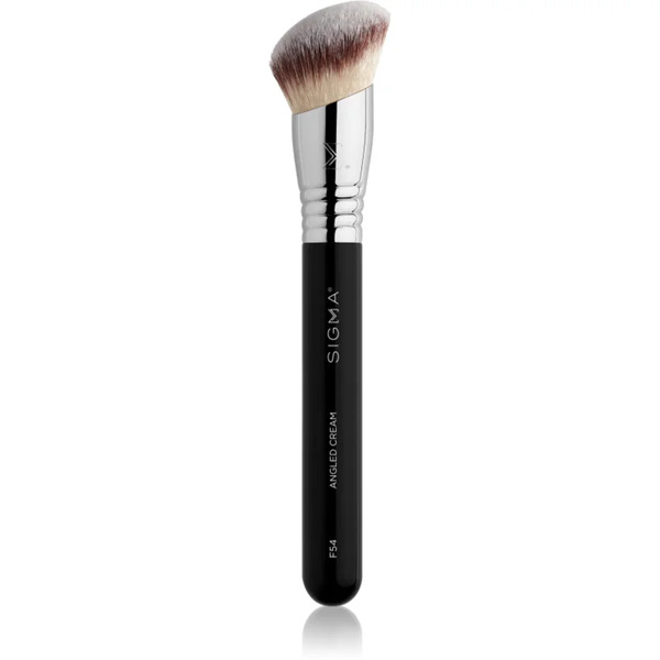  Sigma Beauty Face F54 Angled Cream Liquid Foundation Brush 1 Pc 
