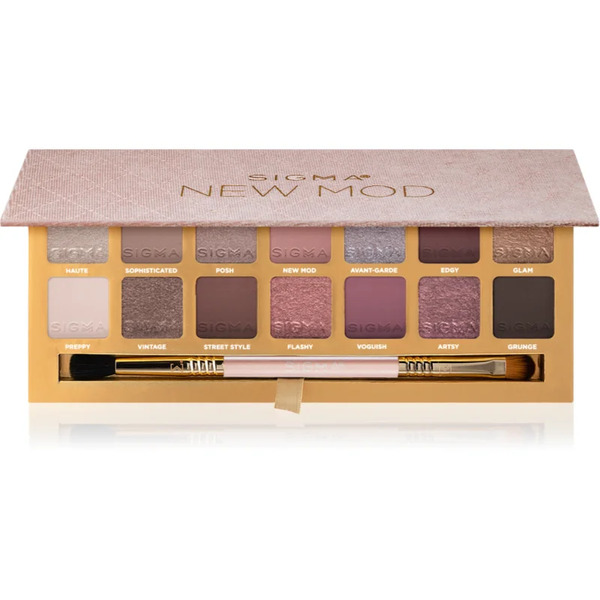 Sigma Beauty New Mod Eyeshadow Palette Eyeshadow Palette With Applicator 208.2 G 