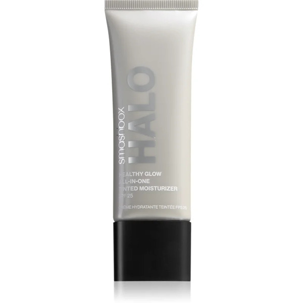  Smashbox Halo Healthy Glow All-in-one Tinted Moisturizer Spf 25 Tinted Moisturiser With A Brightening Effect Spf 25 Shade Tan Medium Dark 40 Ml 