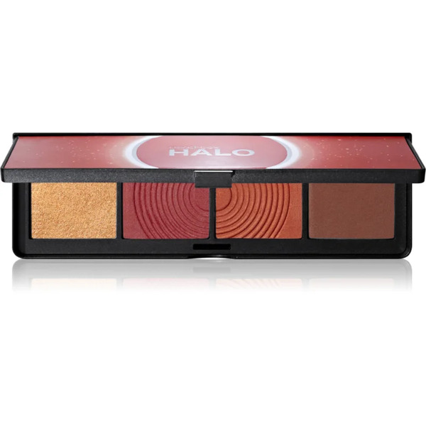  Smashbox Halo Sculpt + Glow Face Palette Highlighter And Blusher Palette Shade Berry Saturation 15,7 G 