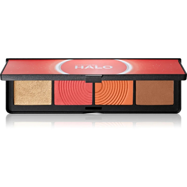  Smashbox Halo Sculpt + Glow Face Palette Highlighter And Blusher Palette Shade Coral Saturation 15,7 G 
