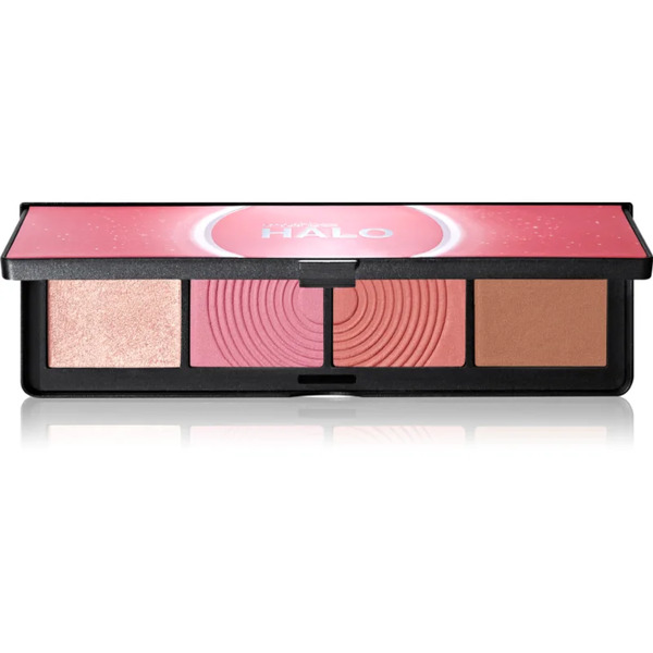  Smashbox Halo Sculpt + Glow Face Palette Highlighter And Blusher Palette Shade Pink Saturation 15,7 G 