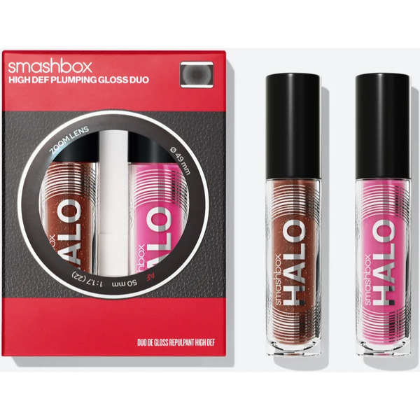  Smashbox Holiday High-def Plumping Gloss Duo Gift Set For Lips 