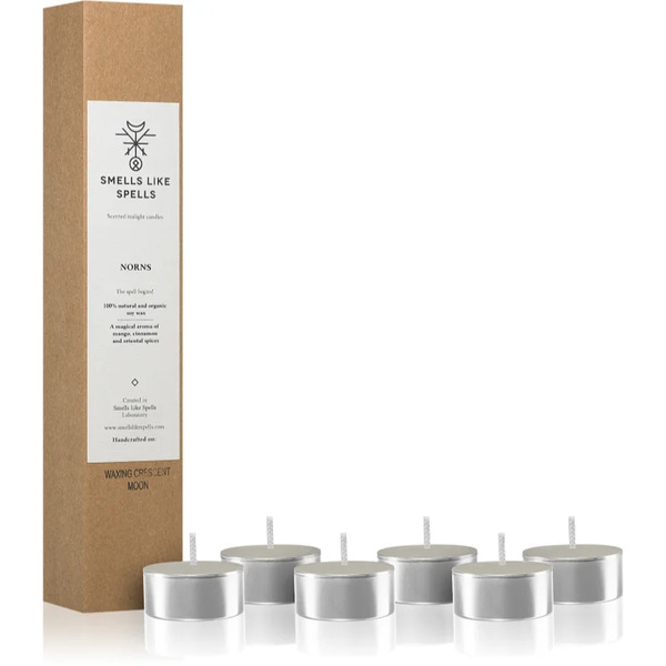  Smells Like Spells Norse Magic Norns Tealight Candle (luck/success) 6 Pc 