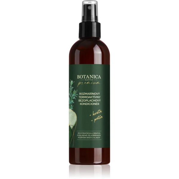  Soaphoria Botanica Slavica Rosemary Protective Leave-in Conditioner Heat Protection Spray For Use With Flat Irons And Curling Irons 150 Ml 