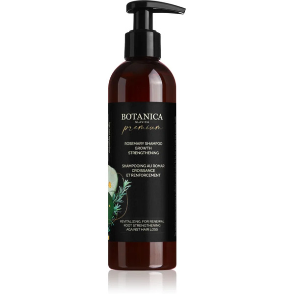  Soaphoria Botanica Slavica Rosemary Shampoo Intensive Shampoo For Hair Growth And Strengthening From The Roots 250 Ml 