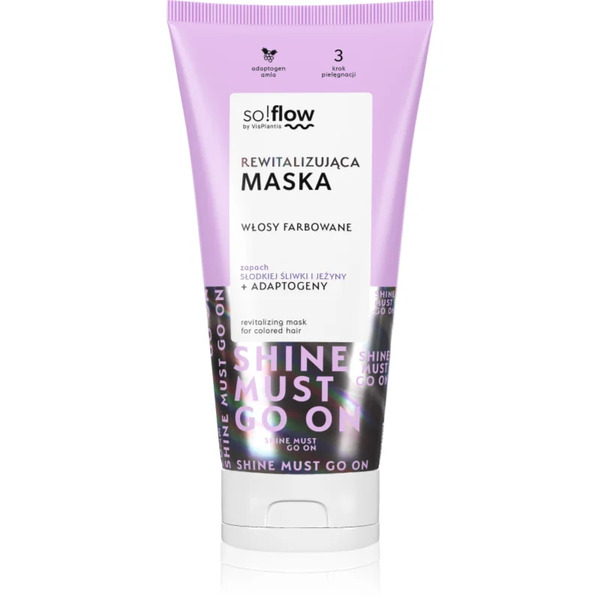  So!flow Coloured Hair Revitalizing Mask Intensely Revitalising Face Mask For Colour-treated Hair 200 Ml 