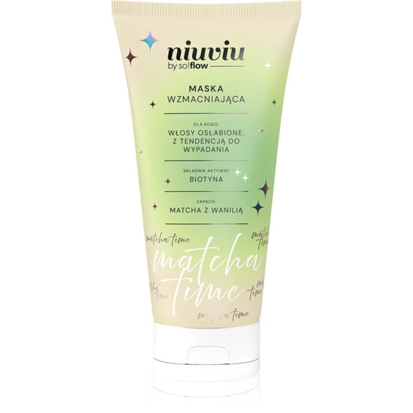  So!flow Matcha Time Strengthening Hair Mask Intensive Nourishing Mask For Damaged And Fragile Hair 200 Ml 