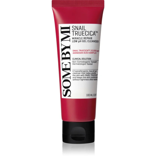  Some By Mi Snail Truecica Miracle Repair Low Ph Cel Cleanser Soothing Cleansing Gel For Oily And Problem Skin 100 Ml 