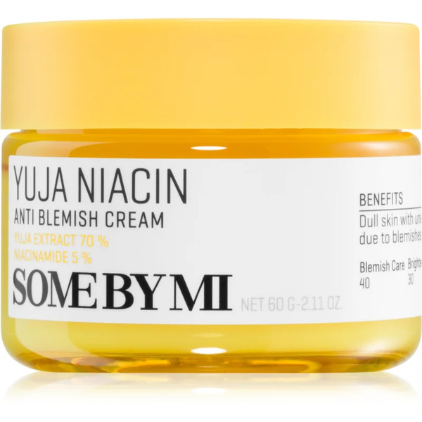  Some By Mi Yuja Niacin Anti Blemish Cream Hydrating And Illuminating Face Cream For Skin With Hyperpigmentation 60 G 
