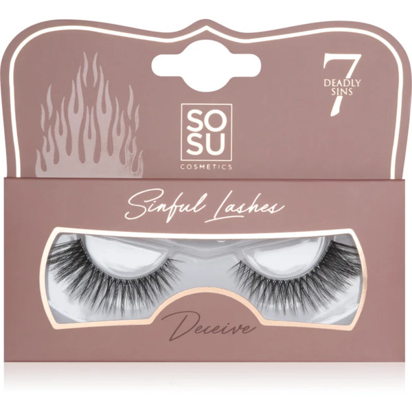  Sosu Cosmetics 7 Deadly Sins Lashes False Eyelashes Deceive 1 Pc 