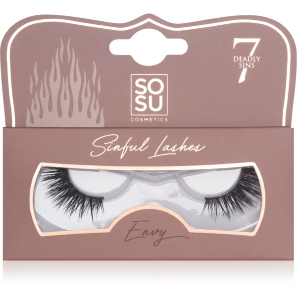  Sosu Cosmetics 7 Deadly Sins Lashes False Eyelashes Envy 1 Pc 