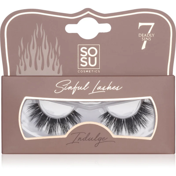  Sosu Cosmetics 7 Deadly Sins Lashes False Eyelashes Indulge 1 Pc 