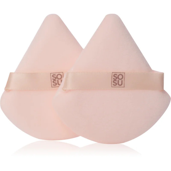  Sosu Cosmetics Powder Puff Puff 2 Pc 