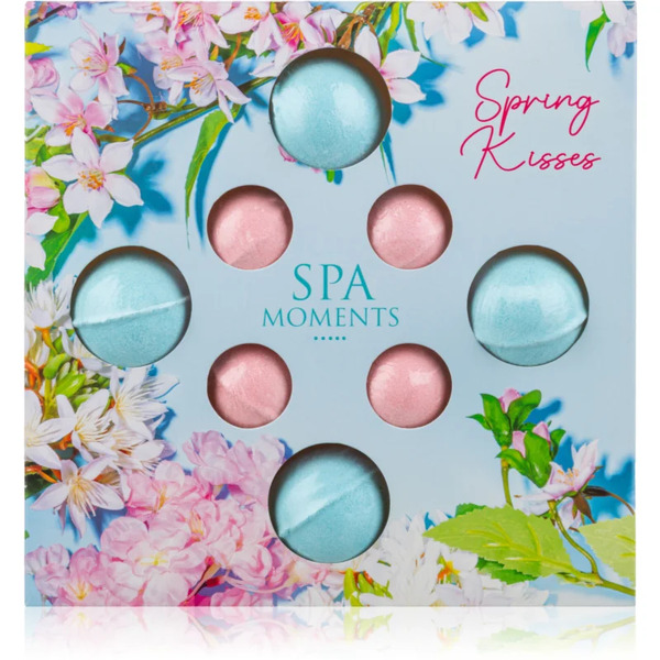  Spa Moments Spring Kisses Fizzy Bath Bombs 