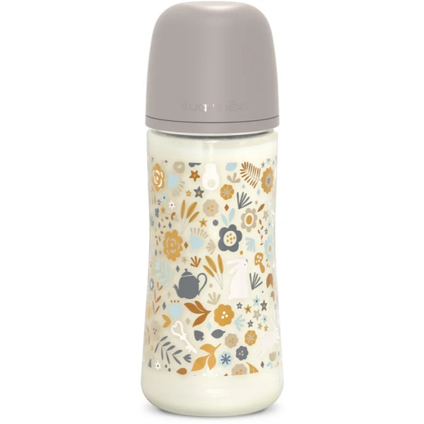  Suavinex Wonderland Sx Pro Physiological Anti-colic Baby Bottle L Dense Flow 6 M+ Liberty Cream 360 Ml 