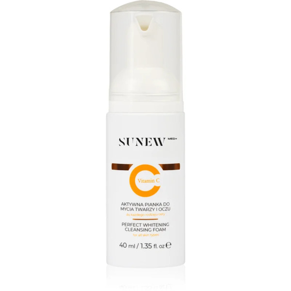  Sunewmed+ Active Foaming Cleanser Face And Eye Makeup Removal Active Vitamin C Foaming Cleanser For Face And Eye Makeup Removal 40 Ml 