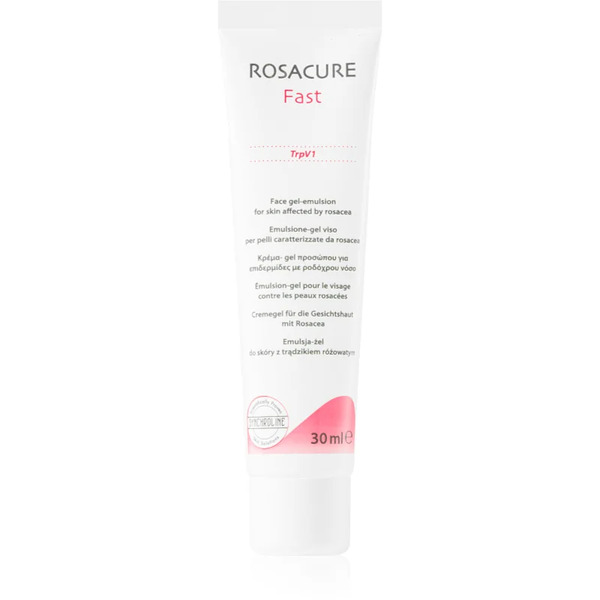  Synchroline Rosacure Fast Face Gel Emulsion For Skin Affected By Rosacea 30 Ml 