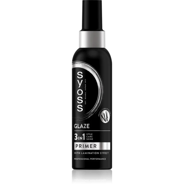  Syoss Intense Glaze Primer Styling Protective Hair Spray For Shine 150 Ml 