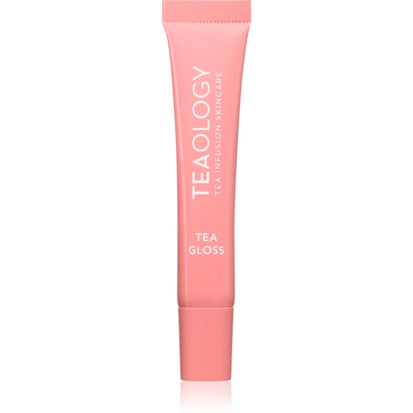  Teaology Tea Gloss Volume Lip Treatment Lip Gloss With Plumping Effect With Peptides Shade Peach 10 Ml 