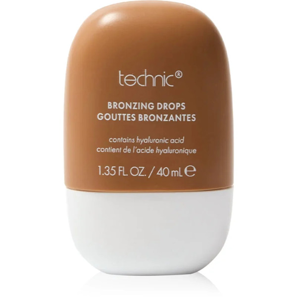  Technic Cosmetics Bronzing Drops Liquid Bronzer Shade Warm Light 30 Ml 