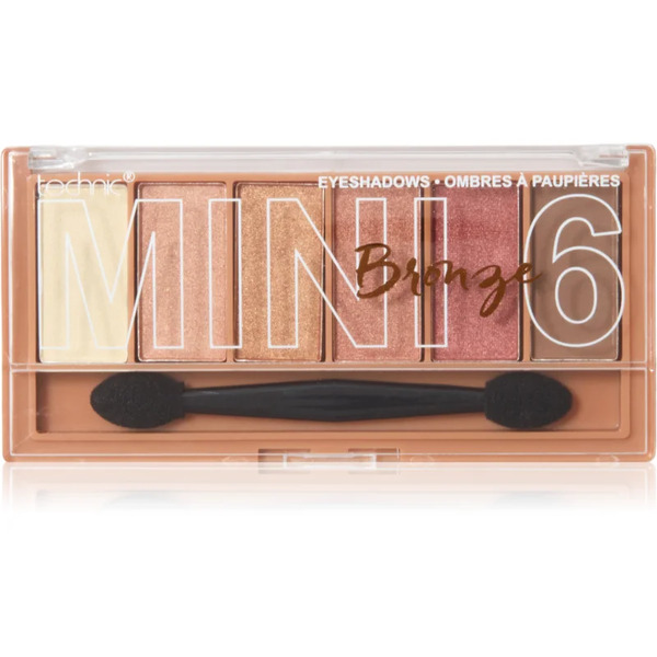  Technic Cosmetics Eyeshadow Minis Eyeshadow Palette Shade Mini Bronze 7.2 G 