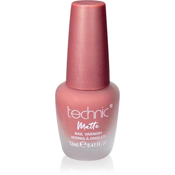  Technic Cosmetics Matte Nail Varnish Long-lasting Nail Polish With Matt Effect Shade Starkers 12 Ml 