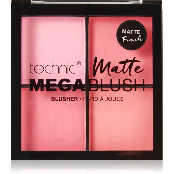  Technic Cosmetics Mega Blush Blusher Palette With Matt Effect 11.2 G 