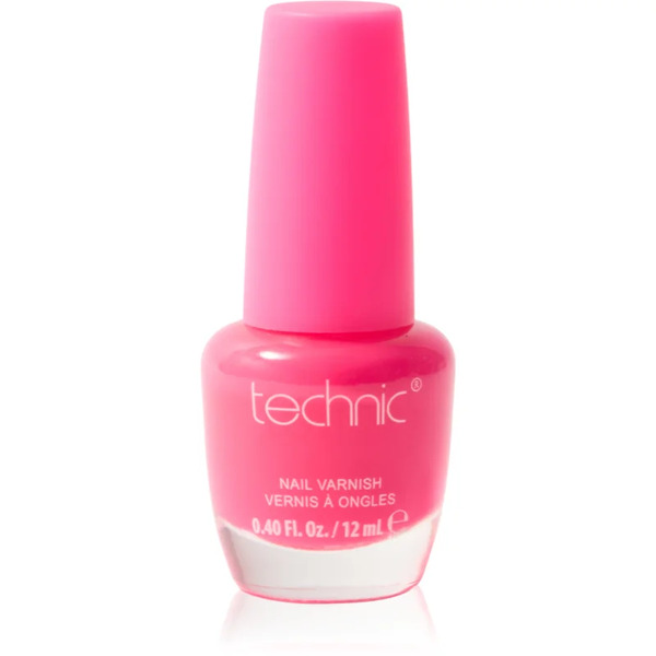  Technic Cosmetics Nail Varnish Quick-drying Nail Polish Shade Flamingo 12 Ml 