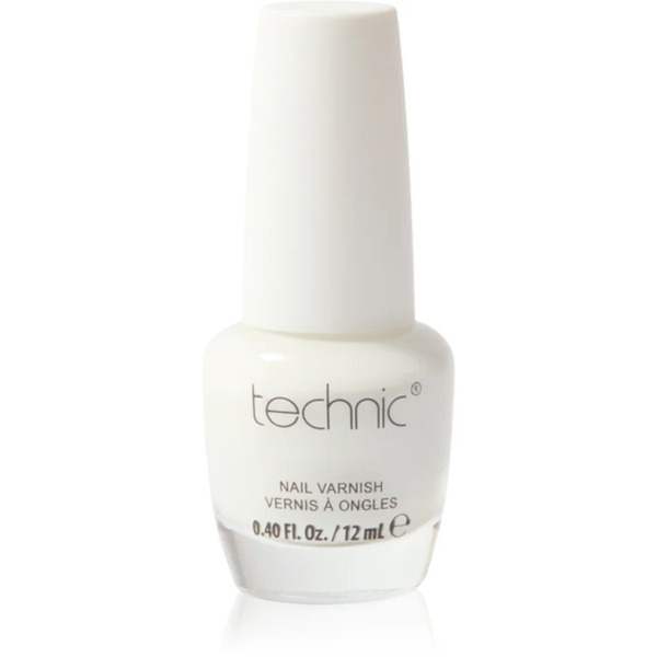  Technic Cosmetics Nail Varnish Quick-drying Nail Polish Shade White 12 Ml 