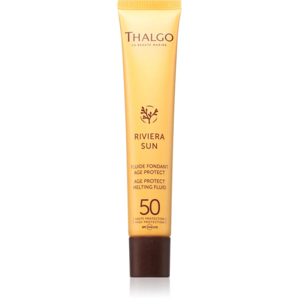  Thalgo Riviera Sun Age Protect Melting Fluid Spf30 Anti-wrinkle Fluid To Extend Tan Length Spf 50 50 Ml 