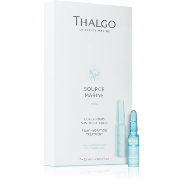  Thalgo Source Marine 7 Day Hydration Treatment 7-day Regenerating Treatment For Intensive Hydration 7x1.2 Ml 