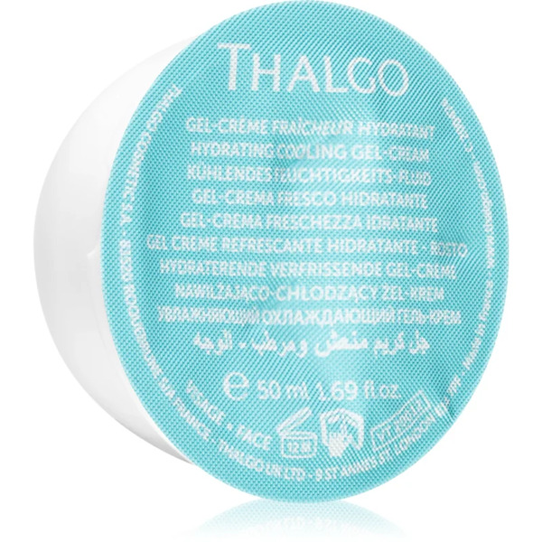  Thalgo Source Marine Hydrating Cooling Gel-cream Moisturising Gel Cream With Cooling Effect Refill 50 Ml 