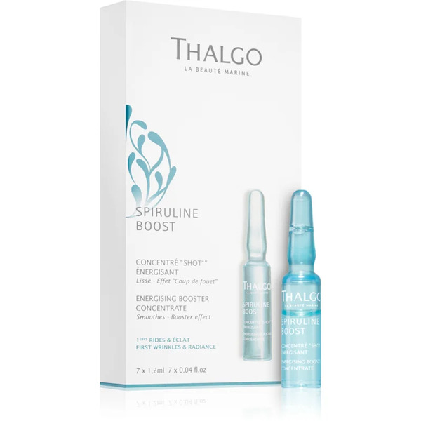 Thalgo Spiruline Boost Energising Booster Concentrate Anti-wrinkle Concentrate With Vitamin C 7 X 1.2 Ml 