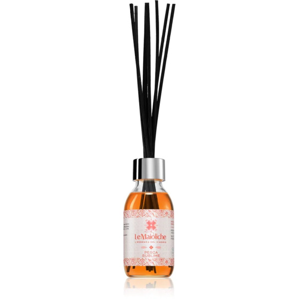  Thd Le Maioliche Pesca Sublime Aroma Diffuser With Filling 100 Ml 